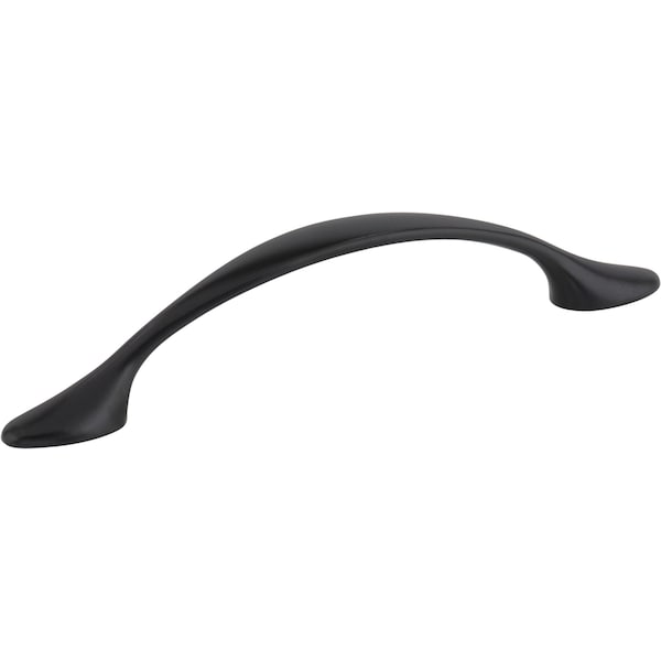 Elements 96 mm Center-to-Center Matte Black Arched Somerset Cabinet Pull 80814-MB - main
